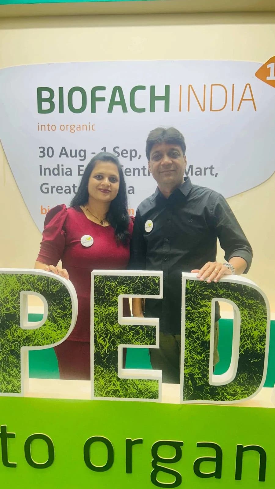 Me & Organic team at Biofach India
